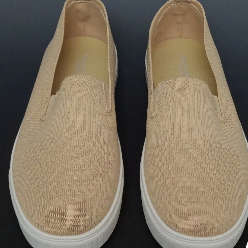 Tan Slip-On Sneakers